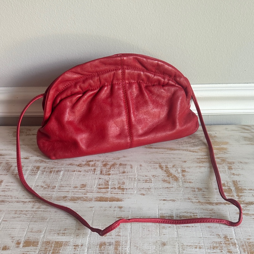 Vintage 90’s Brio Butter Soft Leather Clutch or Shoulder Bag